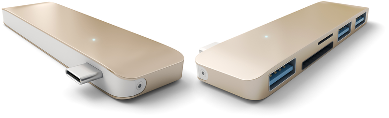 Illustration for article titled This Thin USB-C Dock Gives Your New MacBook Every Port It's Missing